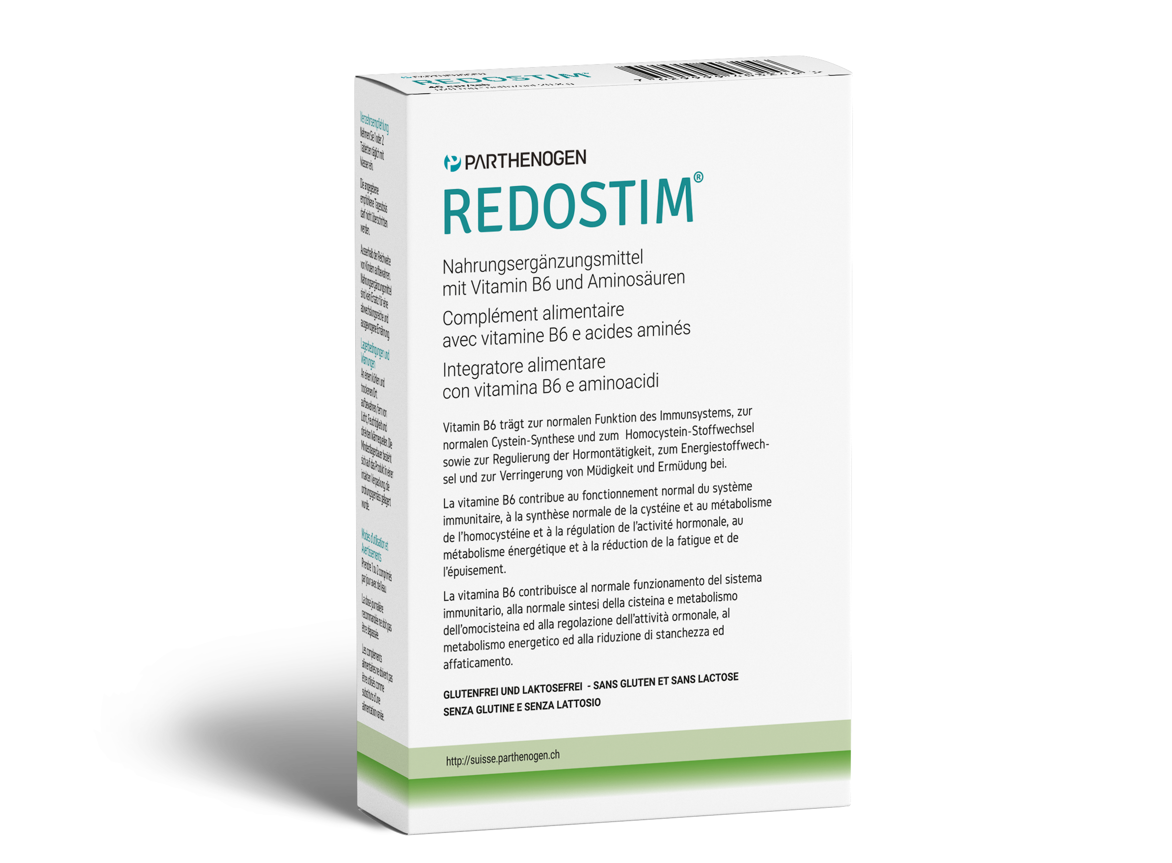 REDOSTIM® - Dietary supplement with vit. B6 for the integration of a healthy and balanced diet
